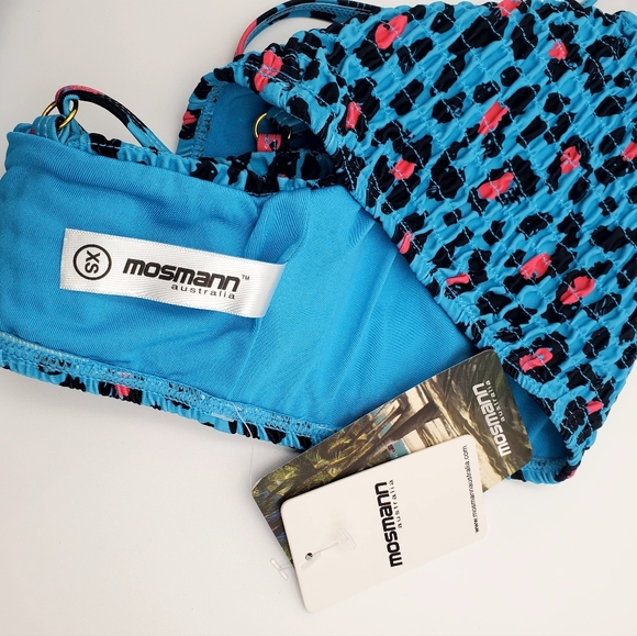 Mosmann Australia Women's Ribbed Havana Bikini Set NWT (AC14) - Picture 7 of 8